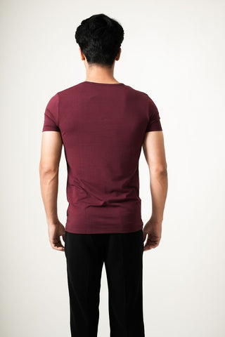 V-Taper Fit ( V-fit) Crew Neck Short Sleeve - Red Rock